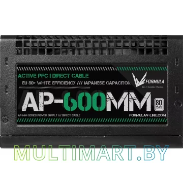 Блок питания Formula AP-600MM 600W картинка 3